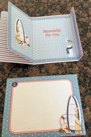 Maritime Off Set Gatefold Birthday Card Kiy by Jayne Taplin