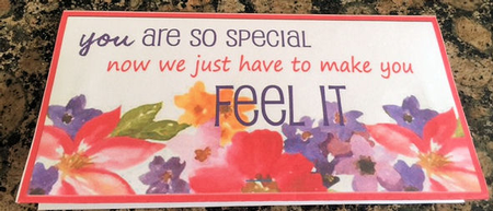 Pamper Pouch -  Envelope Money/Voucher Wallet  by Jayne Taplin