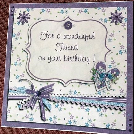 Insert for Warm Thoughts Because i Care Butterfly Trail by Jayne Taplin