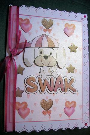 Chocolate & Love Hearts Valentine Decoupage Topper by Jayne Taplin