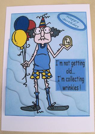 I'm Not Getting Old Side Stacker by Jayne Taplin