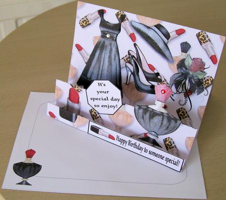 Little Black Number Over Edge Stepper Kit by Jayne Taplin