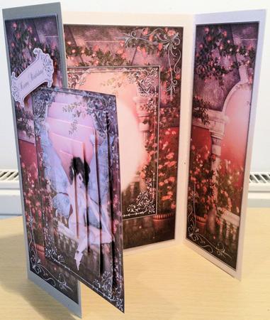 Fairy Garden Gate Fold A5 Mini Kit by Jayne Taplin