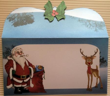 Jolley Santa Money Wallet by Jayne Taplin