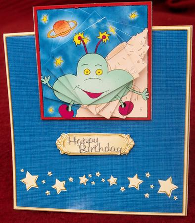 Aliens Easy Over the Edge N Spiral Pyramid by Jayne Taplin