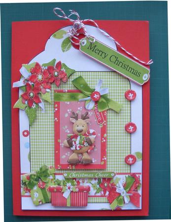 Reindeer Happy Christmas by Jayne Westlake