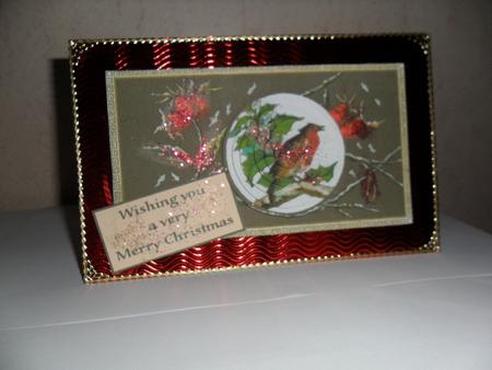 Christmas Robin by Jean Deery