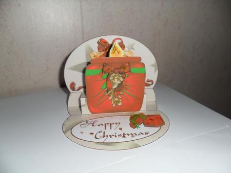 Christmas Candle 3D Mini Stepper by Jean Deery