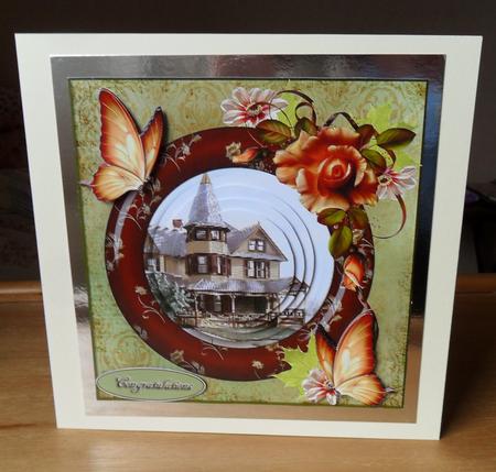Victorian House Topper with Pyramid Layers by Jean Deery