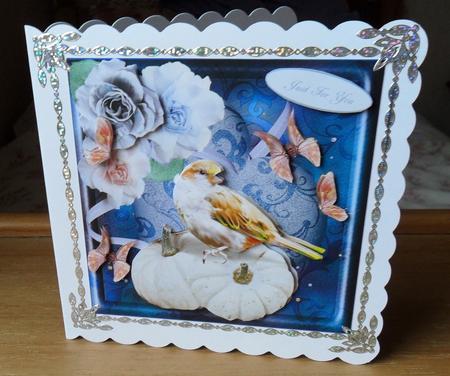 September Colors Topper with Decoupage by Jean Deery