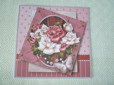 Roses and Pearls - Layered Card Mini KIt by Jean Harrison