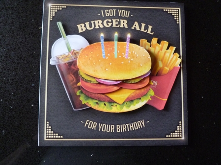 I Got You Burger All For Your Birthday by Jean Harrison