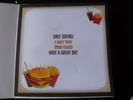 I Got You Burger All For Your Birthday by Jean Harrison