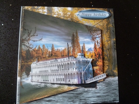 the river boat by Jean Harrison