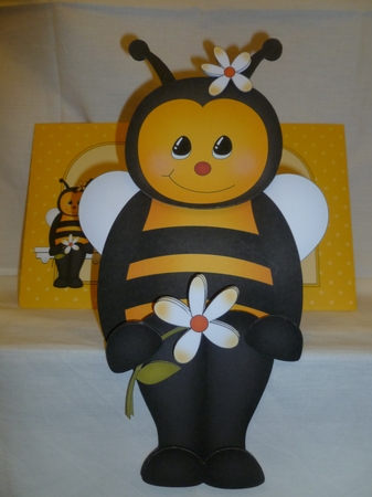 3D on the Shelf Card Kit - Buzz Bumble Bee by Jean Harrison