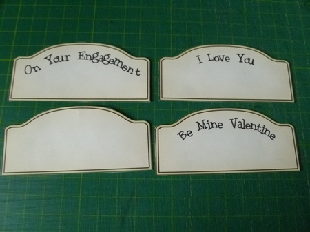 3D On the Shelf Card Kit - Valentine Heart Love & Romance Lady Magda by Jean Harrison