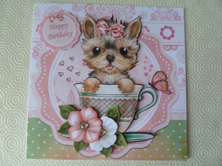 8x8 teacup Yorkie mini kit by Jean Harrison
