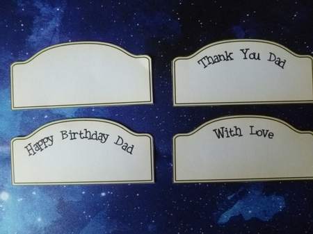 3D On the Shelf Card Kit - Ethnic Older Man Willard is the Worlds Best Dad by Jean Harrison