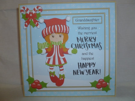 Xmas Girl 3 Mini Kit by Jean Harrison