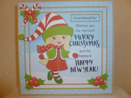 Xmas Girl 4 Mini Kit by Jean Harrison