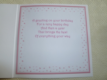 AN EVENING OUT Female Birthday 7.5 Decoupage Ages & Insert Kit by Jean Harrison