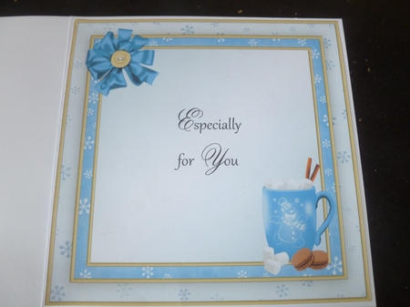 Blue Snowman Mug Mini Kit by Jean Harrison