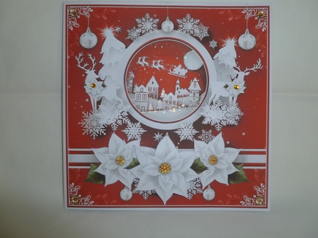 Festive Christmas Scene Mini Kit by Jean Harrison