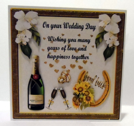 Wedding Day Good Wishes by Jean-Marie Penny