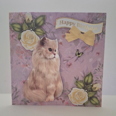 CATS AND ROSES 2 by Jean-Marie Penny