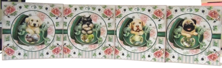 Pets Leave Paw Prints Bumper Mini Page Kits  by Jean-Marie Penny