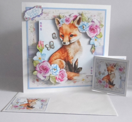 Floral Fox by Jean-Marie Penny