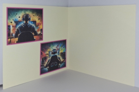 Boy Gamer card front 2 by Jean-Marie Penny