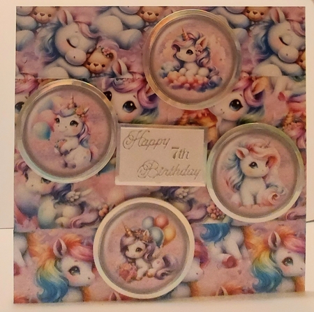 Unicorn Glass Buttons by Jean-Marie Penny