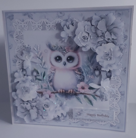 Sparkling Owl  Mini Kit by Jean-Marie Penny