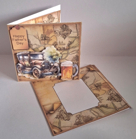 Purely Classic - Birthday/Fathers Day Card by Jean-Marie Penny