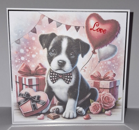 Valentine Love Pups 6 by Jean-Marie Penny