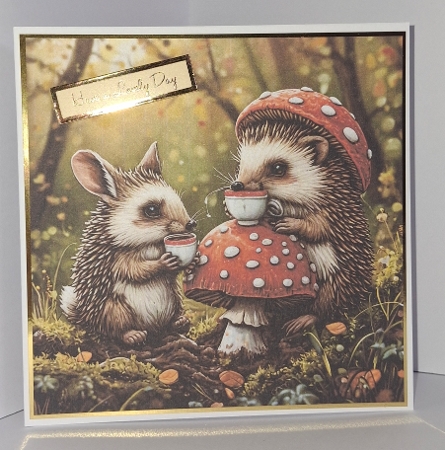 Toadstool Cuppa by Jean-Marie Penny