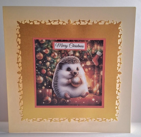 Cute Animal Christmas Cards – 2 Easy 3D Designs A4 JPEG by Jean-Marie Penny