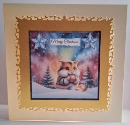 Cute Animal Christmas Cards – 2 Easy 3D Designs A4 JPEG by Jean-Marie Penny