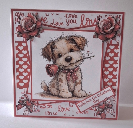 Puppy Love #3 Mini Kit 6x6 (4) by Jean-Marie Penny