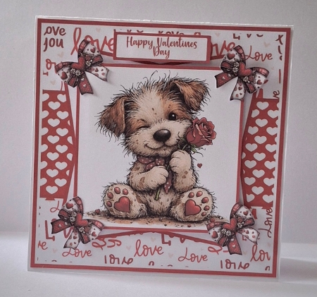 Puppy Love #3 Mini Kit 6x6 (4) by Jean-Marie Penny