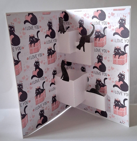 Valentine Cat Backgrounds Set 2 by Jean-Marie Penny