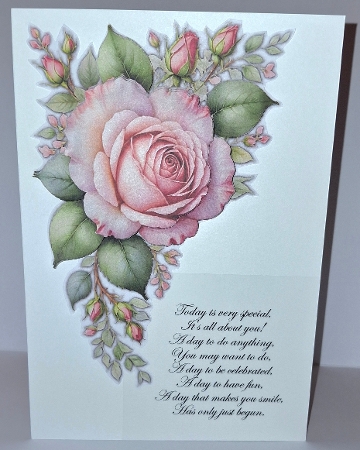 Step By Step English Pink Roses by Jean-Marie Penny