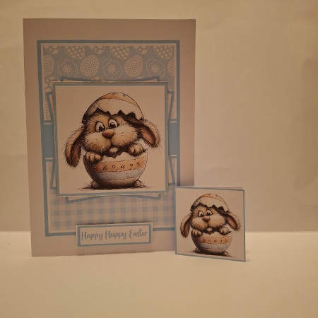 Hoppy Easter #1 Mini Kit 5x7 (4) by Jean-Marie Penny