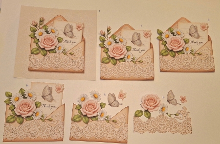 Thank you  envelopes  by Jean-Marie Penny