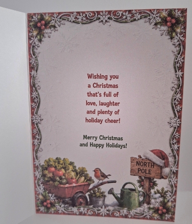 how does santa take care of his garden? by Jean-Marie Penny