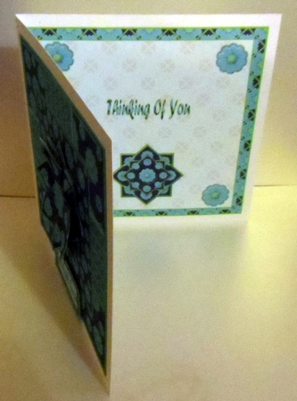 JJ DAISY 8X8 TEA BAG CARD KIT 4 by Jean-Marie Penny