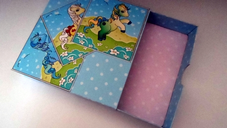 3D Top Drawer Cards Bumper Kit  -  Cute Little Ponies by Jean-Marie Penny