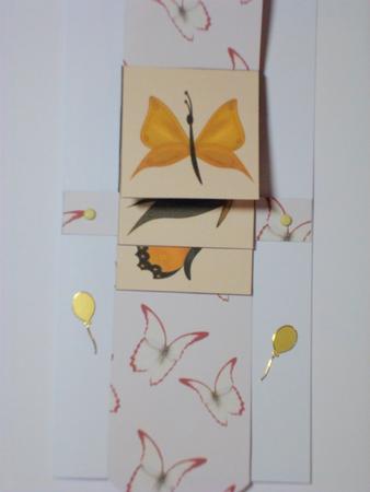 Pretty Butterfly Background #3 by Jean-Marie Penny