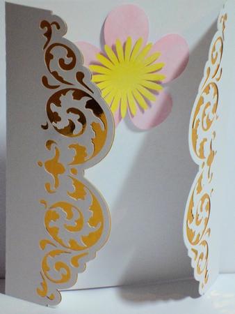 Matted Gatefold Card 1 by Jean-Marie Penny